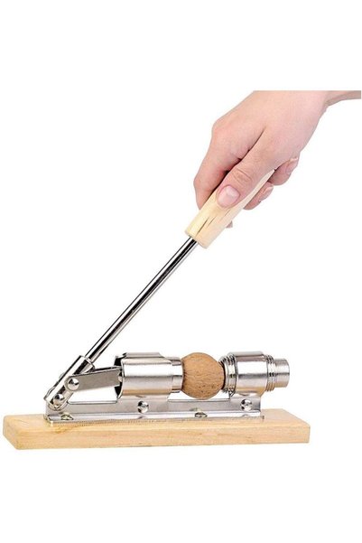 awwaline SIKS ®   spărgător de nuci, manual, din lemn și oțel