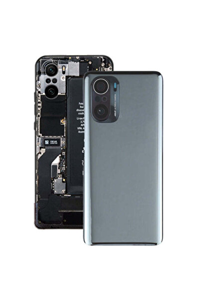 indirimplus Xiaomi Poco F3 M2012K11AG Arka Kapak Pil Kapağı (Siyah)