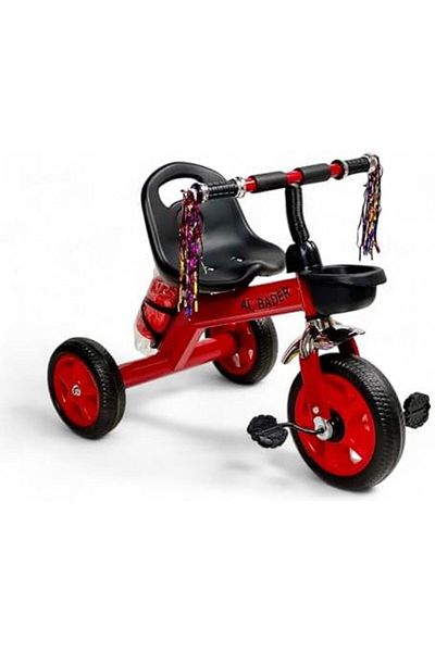 ALBADER Kids Balance Bike Children Tricycles for 2-6 Years, 3 Wheel Bike With Rear Basket