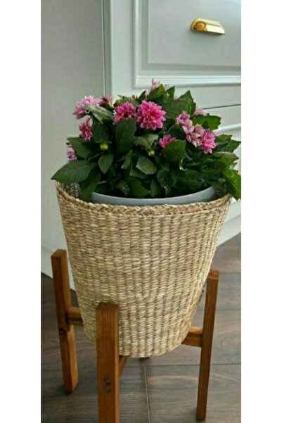 MarangozDede KOVANCI 30 CM SAKSILIK ÇİÇEKLİK SAKSI AYAĞI ÇAP 23 CM