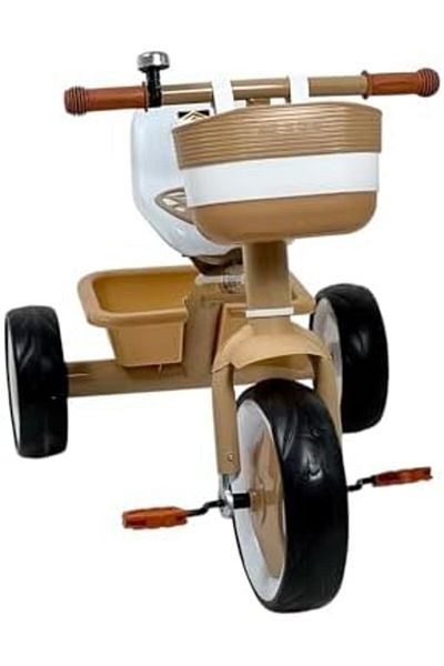 ALBADER Tricycle With Two Basket, Tricycle for Kids, 3 Wheel Bike For Boys And Girs, Kids Cycle