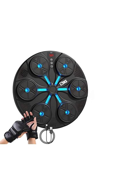 SIKS Aparat de box inteligent, muzical, iluminare LED, afișaj HD, lumini RGB,...