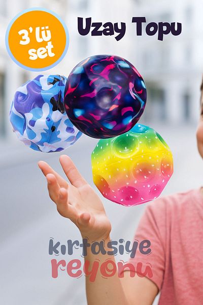 Venino Space Ball Super Set of 3 - Quality & Brand & Economic |   High Bounce Power