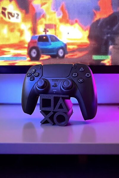 ceatly PlayStation 5 Uyumlu Şık Tasarımlı Gamepad Standı – DualSense Uyumlu Kumanda Tutucu