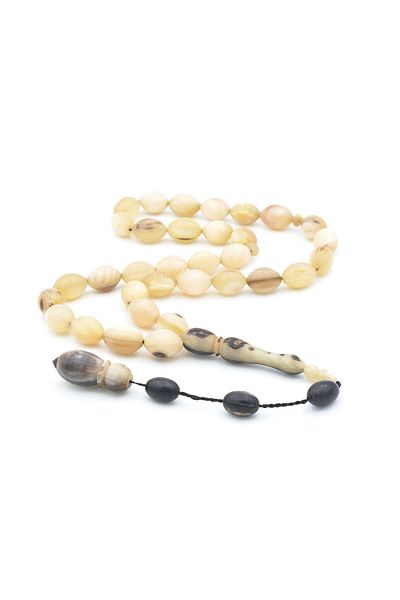 Murty99 Master's Work System Cut Beads Large Size Ram Horn Prayer Beads