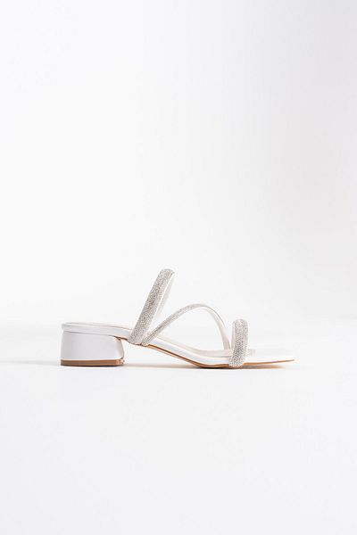 Zerenyus Tanya Premium White Women's Stone Slippers