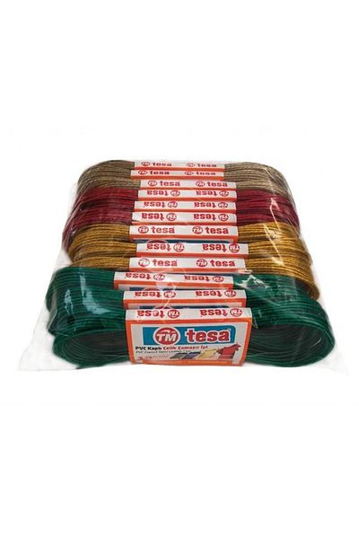 Skygo Temsan 12-Piece PVC Coated 10 Meter Steel Clothesline