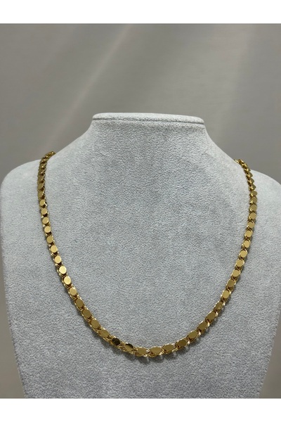 XUPING JEWELRY قلادة من الذهب القمح عيار 22 قيراط لا تسبب التآكل