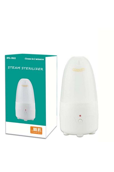 TrendiShop Sterilizer for Menstrual Cups TrendiShop®, Easy to Use, Efficient, Steam, Reusable, White