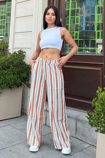 NEW LAVİVA Women's Loose Trousers - 700-3258