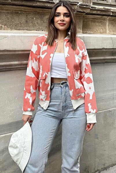 NEW LAVİVA Women's Gabardine Bomber - 700-3567