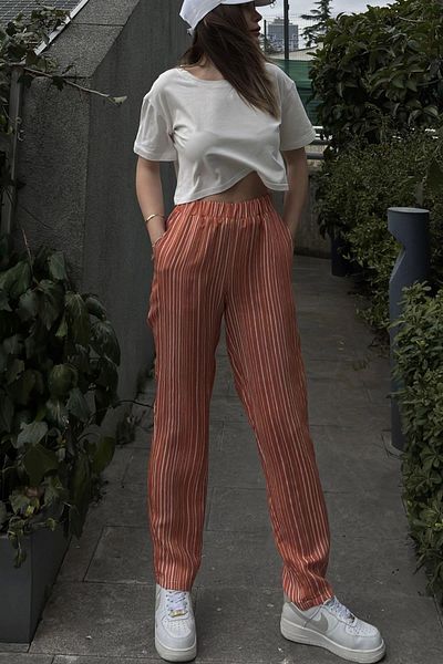 NEW LAVİVA Women's Loose Trousers - 700-3277