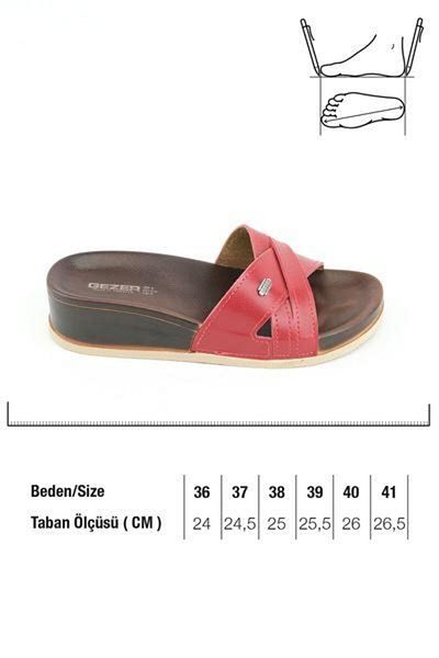 GEZER Women's Casual Summer Faux Leather High Heel Slippers