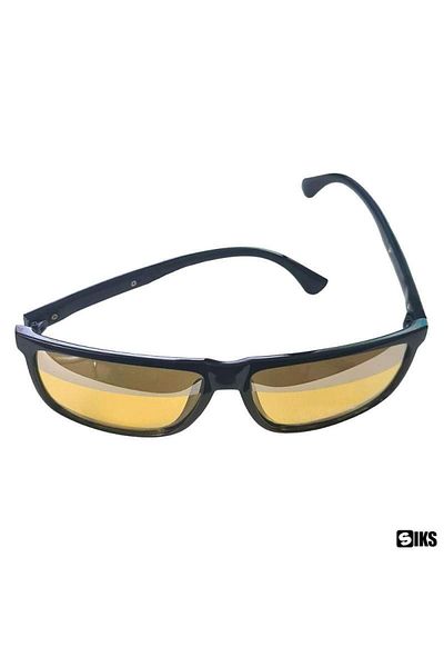 SIKS M30 Polarized Driving Glasses For Night Driving, Yellow Lenses, Case Included