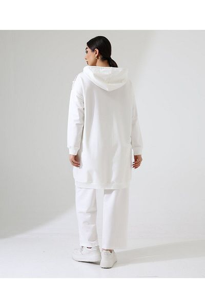 Mankens Fashion Pearl Hooded Sports Cotton Suit