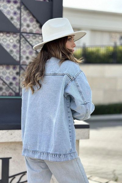 NEW LAVİVA Women's Denim Jacket - 700-Kt001