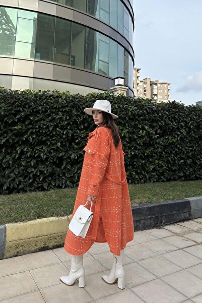 NEW LAVİVA Women's Orange Jacket - 700-3499