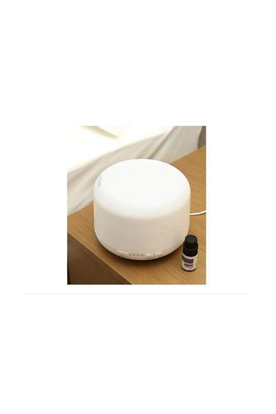 SIKS Umidificator cu ultrasunete, difuzor de aromă, rezervor de 300 ml, 7 LED-uri, alb