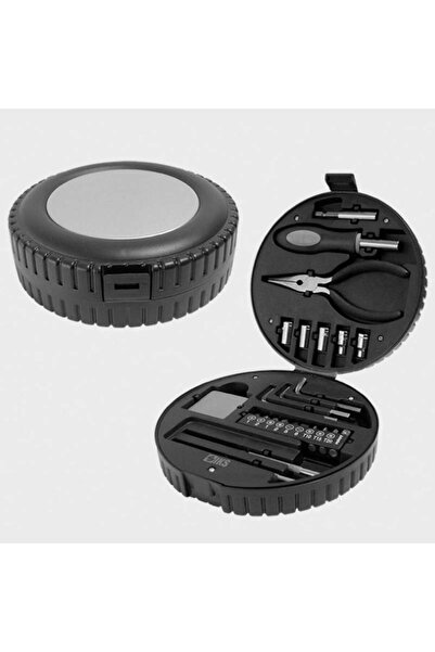 SIKS Trusă de scule în formă de roată, 23 de piese din oțel inoxidabil, cutie...