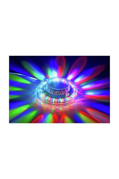 SIKS ® disco projector 360 rotation, 48 LEDs, 3m cable, light show