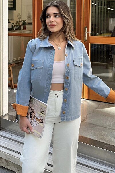 NEW LAVİVA Women's Denim Jacket - 700-Kt0078