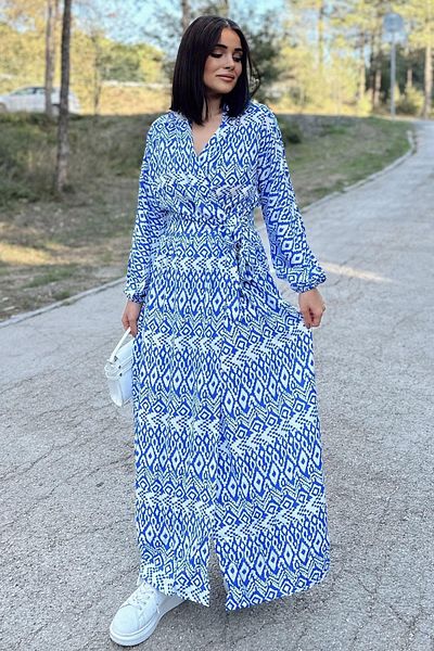 NEW LAVİVA Γυναικείο Μακρύ Φόρεμα - 700-3415