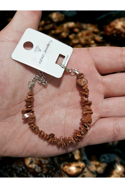 HobiHub Natural Star Stone Broken Stone Bracelet – Sparkling Energy and Protection Stone |   Unisex Handmade Jewelry