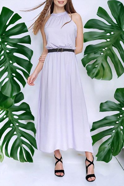 NEW LAVİVA Rochie lungă pentru femei - 700-K5330