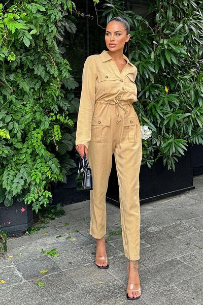 NEW LAVİVA Women's Safar Jumpsuit - 700-3164