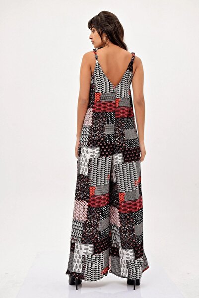 NEW LAVİVA Women's Black Jumpsuit - 700-H5012