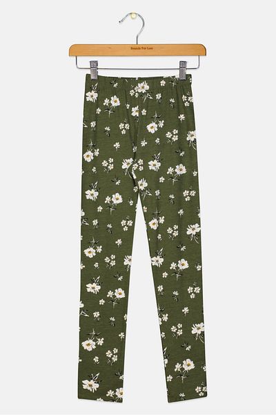 GAP Kids Girl Floral Print Pull On Leggings,Multicolor