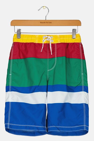 GAP Kids Boy Colorblock Basic Shorts, Multicolor