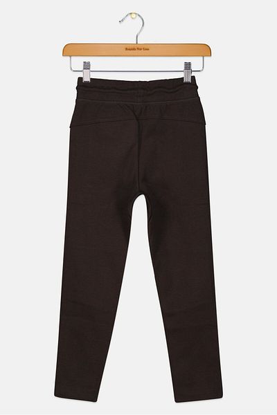 GAP Kids Boy Solid Drawstring Sweatpants, Dark Brown