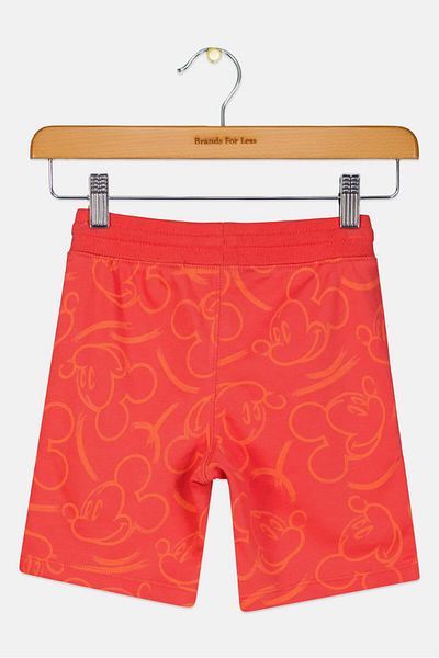 GAP X Disney Toddlers Boy Allover Print Basic Short, Multicolor