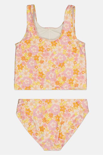 GAP Kids Girl Floral Print Tank Top And Panty Set, Multicolor