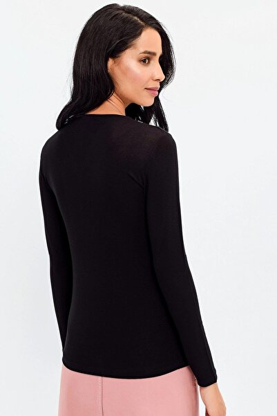 NEW LAVİVA Women's Black Blouse - 700-t4008-1280