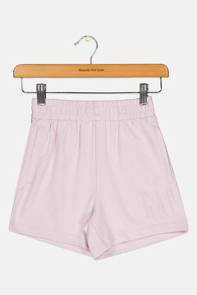 GAP Kids Boy Brand Logo Basic Shorts, Lavender