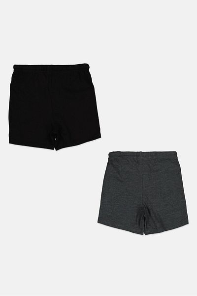GAP Toddlers Boy 2Pcs Drawstring Embroidered Shorts, Multicolor
