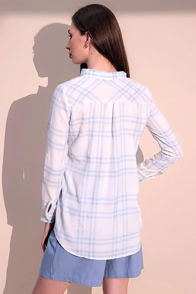 NEW LAVİVA Γυναικείο μακρύ πουκάμισο - 700-3218