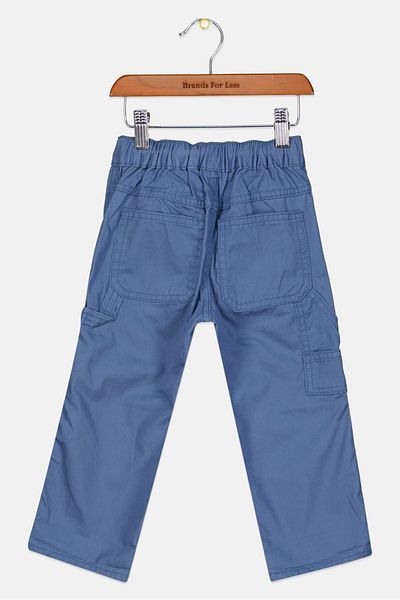 GAP Toddlers Boy Solid Chino Pants, Slate Blue