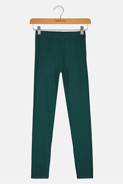 GAP Kids Girl Plain Pull On Legging, Green