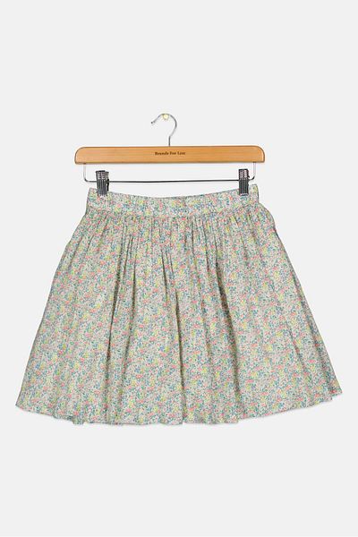 GAP Kids Girl Floral Print Mini Skirt, Multicolor