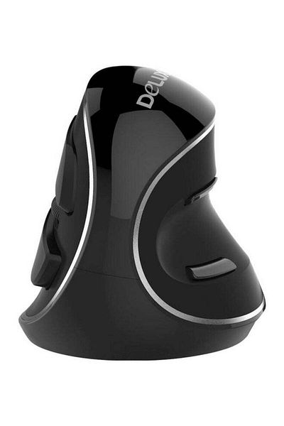 Generic DELUX M618 Plus Wireless Optical Mouse Black/Silver