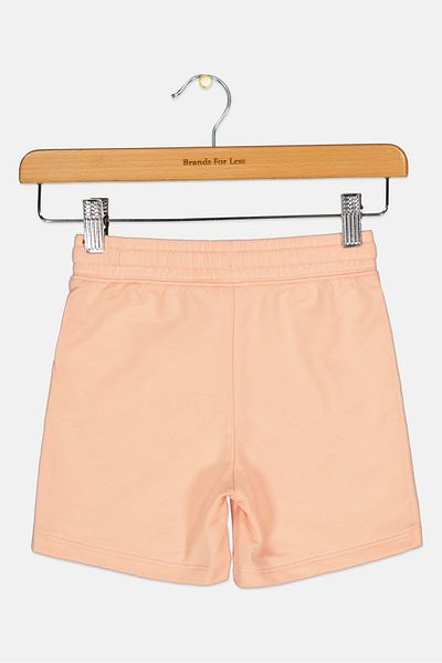 GAP Kids Boy Brand Logo Drawstring Shorts, Peach