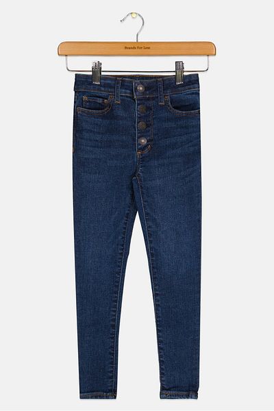 GAP Kids Girl Jegging Ankle High Rise Jeans, Blue