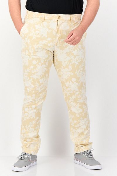 GAP Men Slim Fit Floral Print Chino Pants, Multicolor