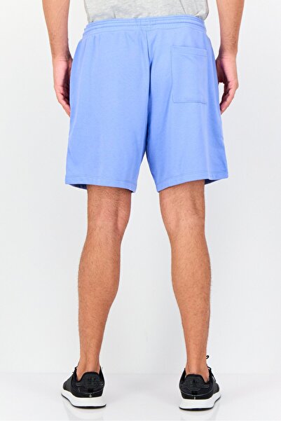 GAP Men Solid Basic Shorts, Light Blue