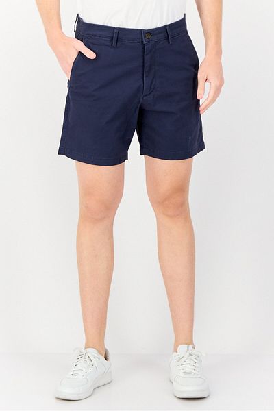 GAP Men Solid Chino Shorts, Navy