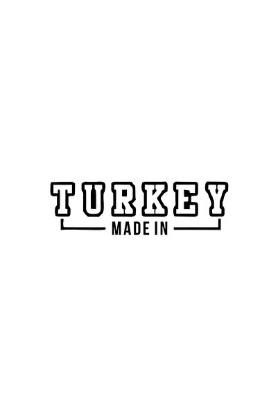 Reysa Tasarım Made in Turkey Car Sticker 17X17 cm Black