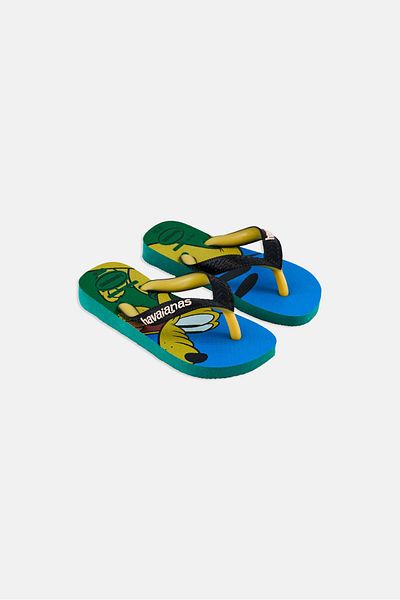Havaianas Toddlers Boy Disney Stylish Slip On Flip Flop Slippers, Multicolor